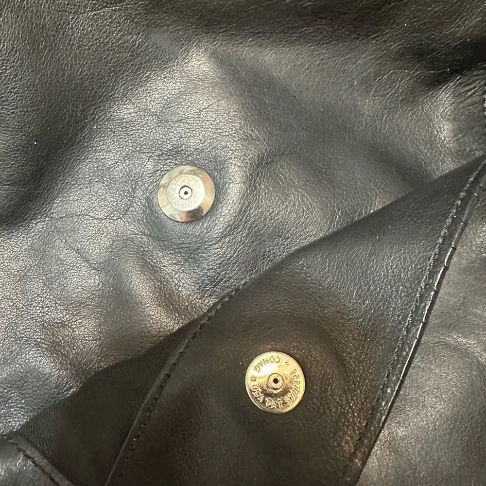 Coach Black Leather Messenger Bag 70226